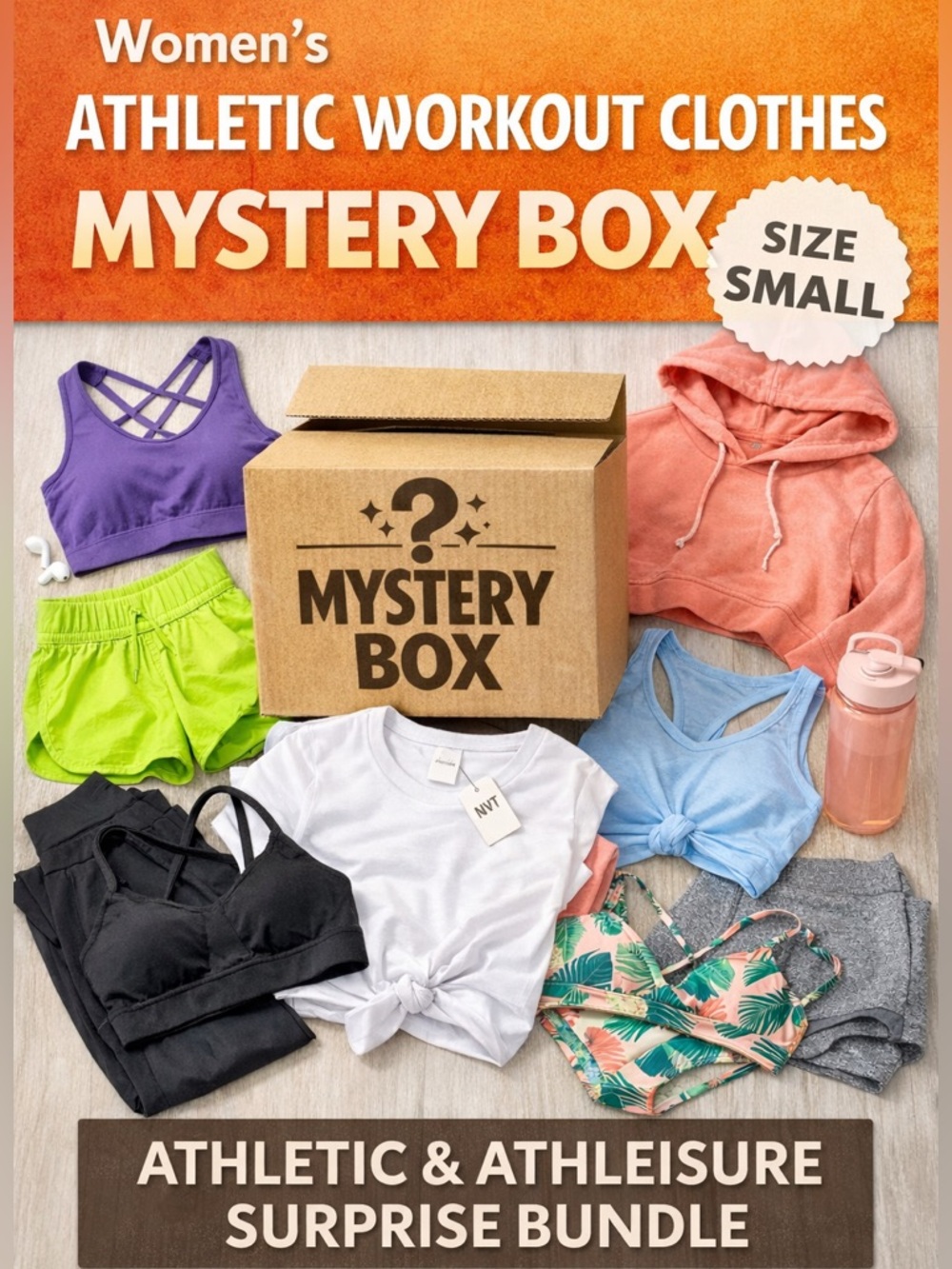 Mystery Box of Women’s Athletic Workout Gear
